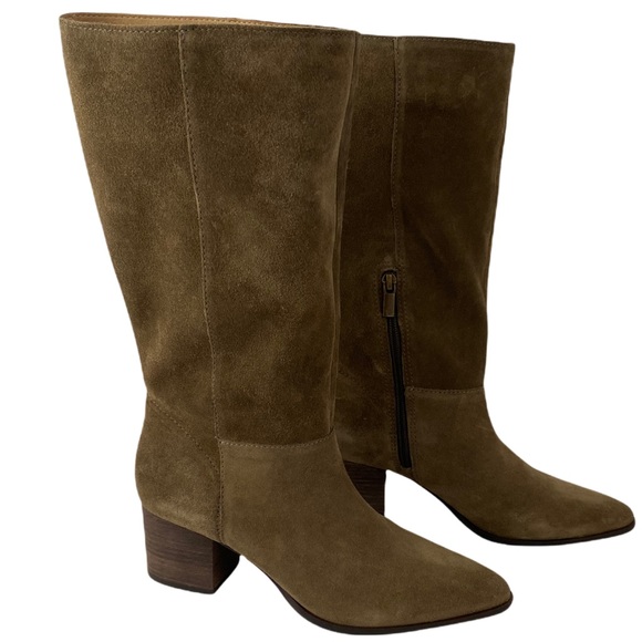 LUCKY BRAND NIB Suede Boots - Picture 1 of 8